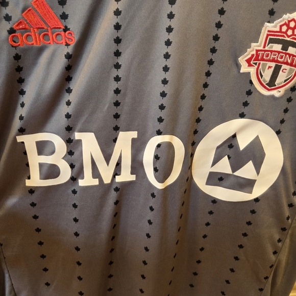 Adidas Toronto BMO Jersey Men's MLS Official Climacool Large Football Soccer - Picture 5 of 14